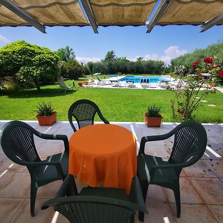 Casa Ghirlanda Con Piscina E Campo Da Tennis Lazise Bagian luar foto